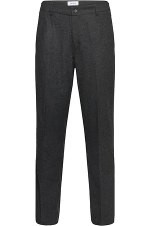 Les Deux Como Reg Wool Suit Pants Grey