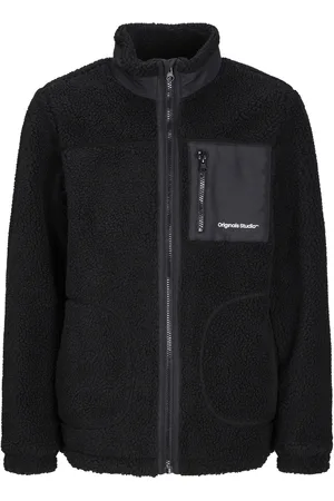 JACK & JONES Jorvesterbro Teddy Jacket Aw24 Mni Jack & J S Black