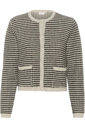 Kaffe Kaellery Knit Cardigan Grey