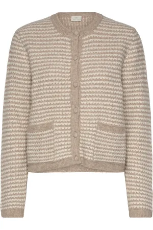 Kaffe Kaellery Knit Cardigan Beige