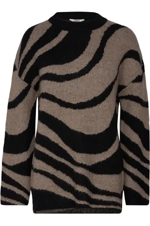 Object Objdiana Lo L/S Knit Pullover Noos Black