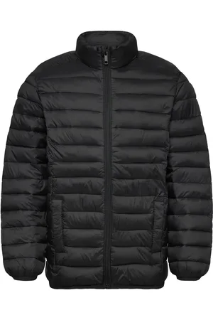 MANGO Quilted Jacket Black