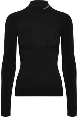 Karl Lagerfeld Classic Turtle Neck Black
