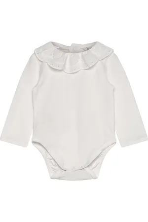 MANGO Babydoll-Neck Bodysuit White