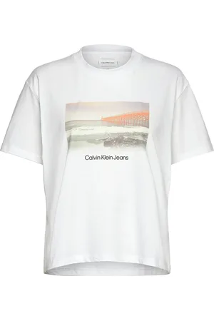 Calvin Klein Photo Graphic Relaxed Tee White