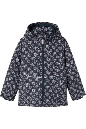 NAME IT Nkfmaxi Jacket Aop Navy
