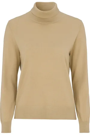 Newhouse Siri Merino Turtleneck Beige