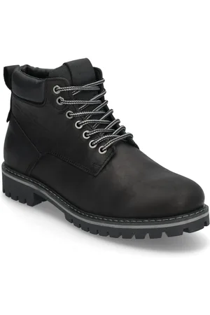 JACK & JONES Jfwqueensway Leather Boot Sn Jack & J S Black