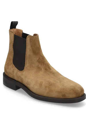 SELECTED Slhjoseph Suede Chelsea Boot Brown