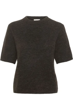 My Essential Wardrobe Tammiemw Knit Pullover Ss Brown