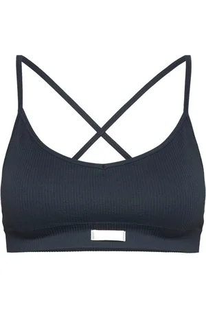 Björn Borg Studio Seamless Ribbed Strap Bra Navy