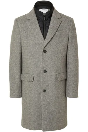 SELECTED Slhnew Joseph Coat Noos Grey