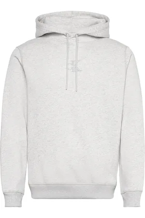 Calvin Klein Monologo Hoodie Grey
