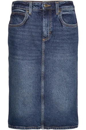 Lee Midi Skirt Blue