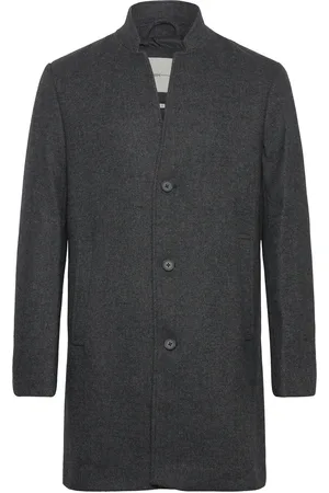 TOM TAILOR Wool Coat Grey