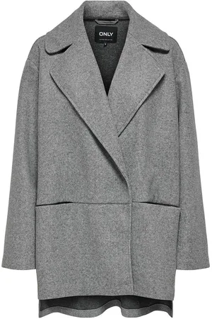 ONLY Onlnancy Life Loose Coat Cs Otw Grey