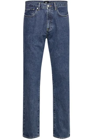Edwin Cosmos Pant - Blue - Mid Marble Wash Blue
