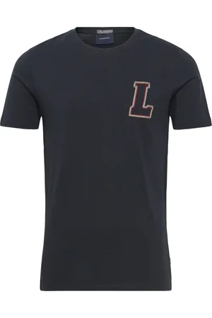 Lindbergh Appliqué Logo Tee Navy