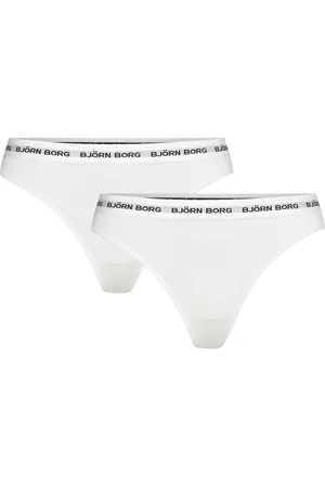Björn Borg Core Logo Thong 2P White