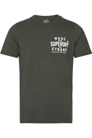 Superdry Machined Goods Workwear Tee Green