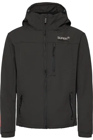 Superdry Hood Ripstop Softshell Trekker Black