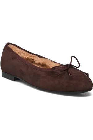 A Pair Fur Ballerina Brown