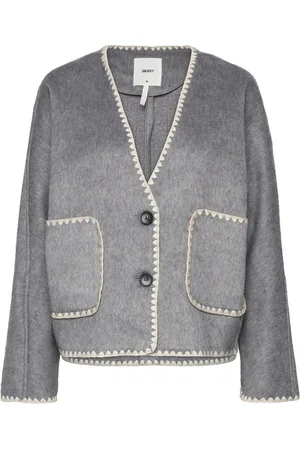 Object Objlola Ls Lo Jacket E Au Div Grey