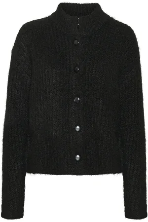 Kaffe Kaane Knit Cardigan Black