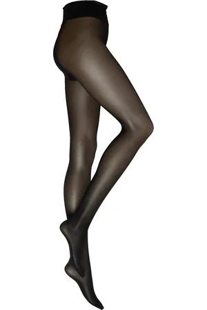 Swedish Stockings Selina Seam Tights Black