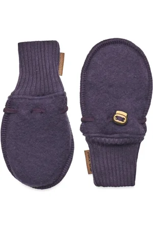 Mikk-Line Wool Mittens Navy