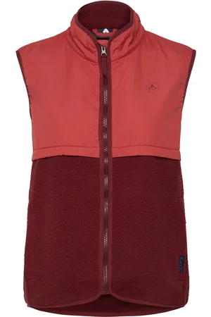 Whistler Oak W Teddy Vest Red
