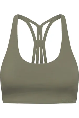 2XU Form Strappy Low Impact Bra Khaki