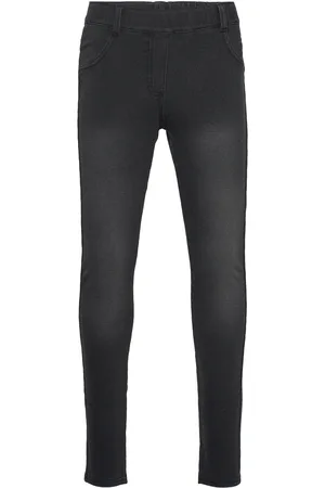Boboli Fleece Denim Trousers Black