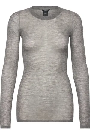 Lindex Sweater Mio Merino Wool Grey