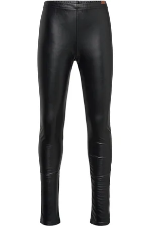 Boboli Leggings Fake Fur Stretch For Girl Black