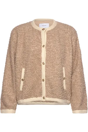 BUBBLEROOM Noele Soft Short Jacket Beige