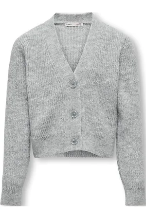 ONLY Kogoriana L/S Glitter Cardigan Knt Grey