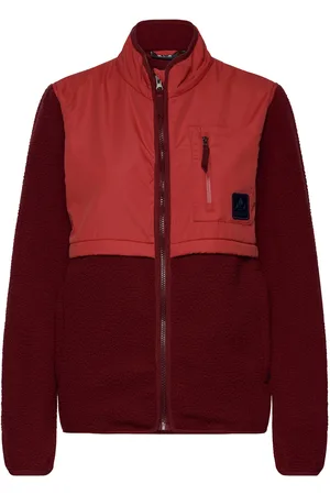 Whistler Oak W Teddy Jacket Burgundy