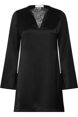 Rosemunde Dress W/ Lace Detail Black