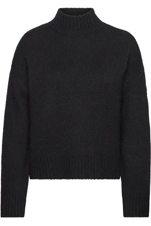 Rosemunde Chunky Knit Pullover Black