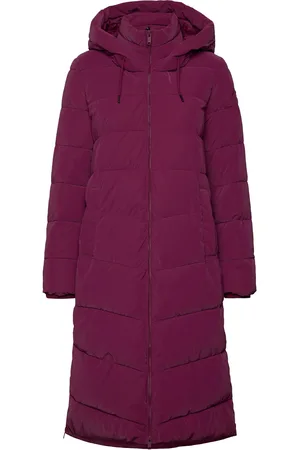CMP Woman Long Coat - Silk Touch Purple