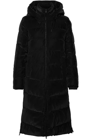 CMP Woman Long Coat - Silk Touch Black