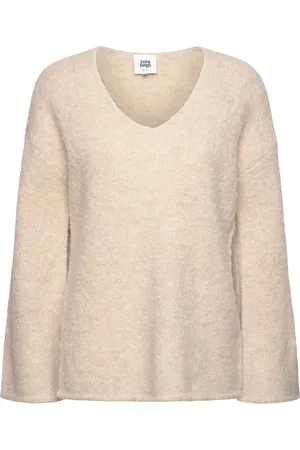 Twist & tango Harmony Bouclé Knitted Sweater Cream