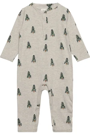 Minymo Suit Ls Aop Sweat Grey