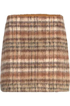 Rodebjer Seine Brushed Check Brown