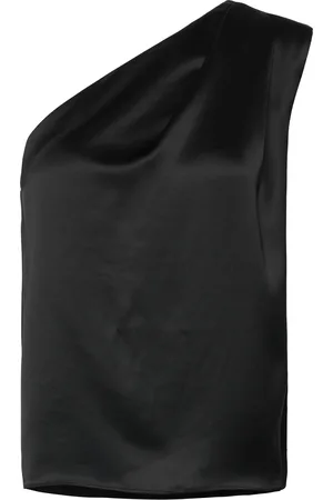 Ahlvar Gallery Elle Satin Tank Black