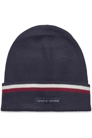 Tommy Hilfiger Th Corp Love Solid Stripe Beanie Navy