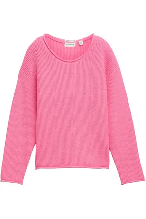 TOM TAILOR Knitted Pullover Pink