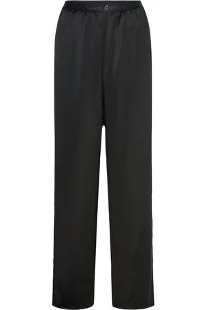 Ahlvar Gallery Ayla Satin Trousers Black