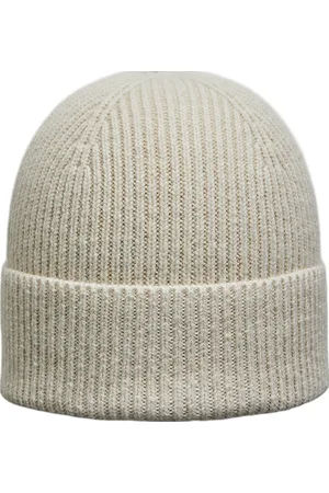 SELECTED Slhmason Merino Wool Beanie Cream